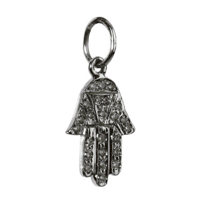Fatima's hand charm silver